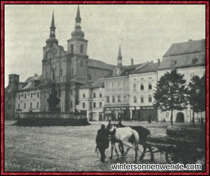 Marktplatz von Iglau.