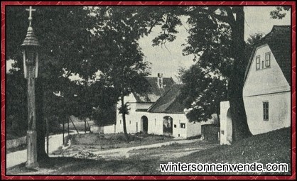 Deutscher Bauernhof in der Iglauer Sprachinsel (Birnbaumhof).