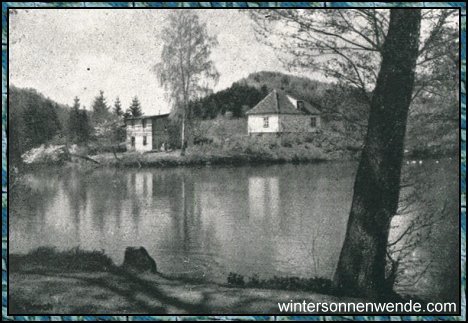 Oliva. Mühlenteich und Karlsberg.