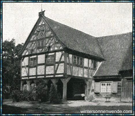 Vorlaubenhaus fränkischer Bauart