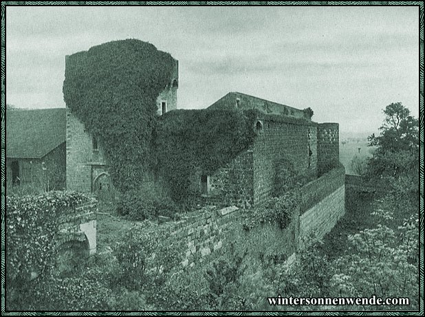 Zons bei Neuß. Alte Stadtbefestigung.