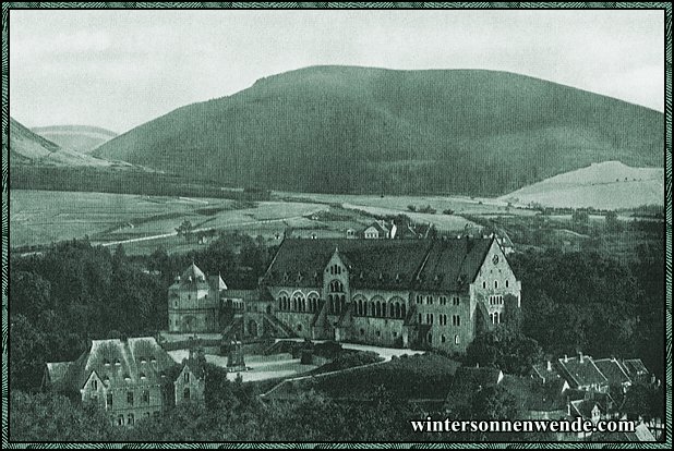 Reichsbauernstadt Goslar. Die Kaiserpfalz, 11. Jahrhundert.