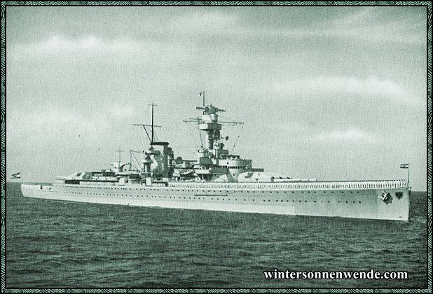 Unsere Wehrmacht. Panzerschiff Deutschland.