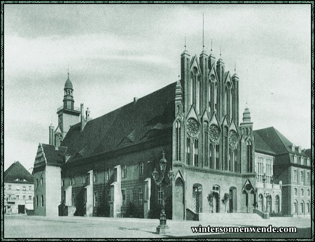 Frankfurt, Oder. Das alte Rathaus.