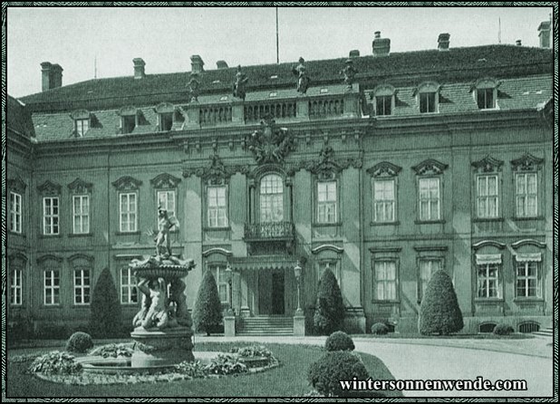 Berlin. Das Reichspräsidentenpalais.