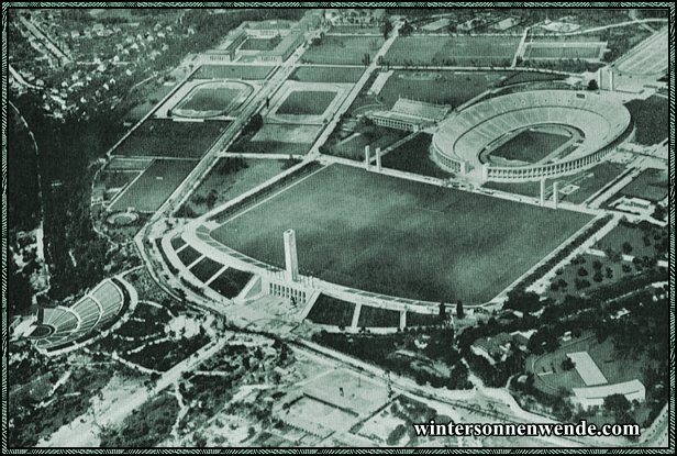 Berlin. Das Reichssportfeld.