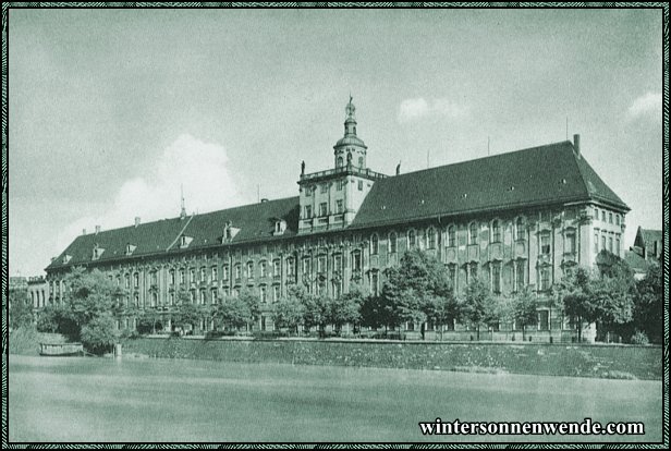 Breslau. Die Universität.