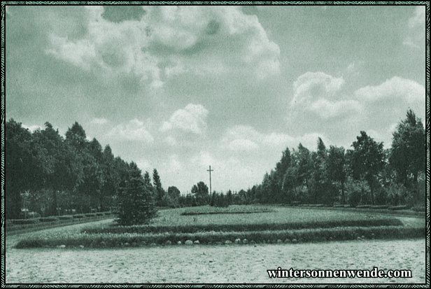 Ostpreußen. Heldenfriedhof Waplitz.