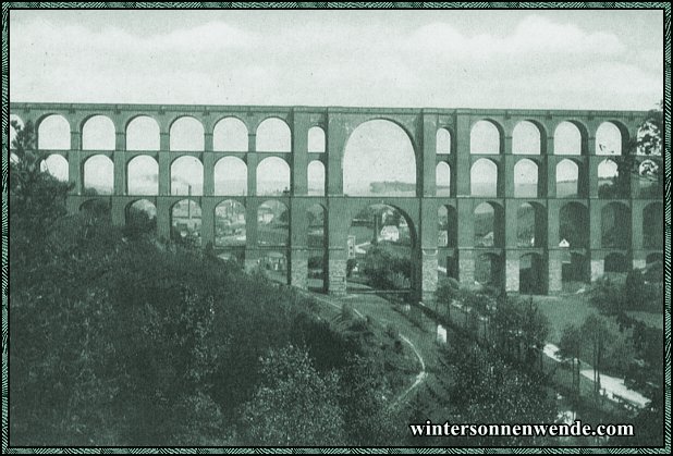 Göltzschtalbrücke im Vogtland.