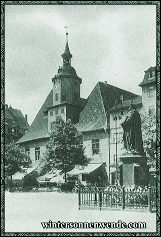 Jena. Marktplatz.