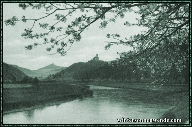 Werratal mit Ludwigstein und Hanstein.