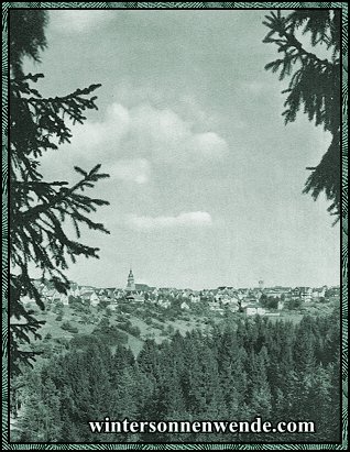 Freudenstadt im Schwarzwald.