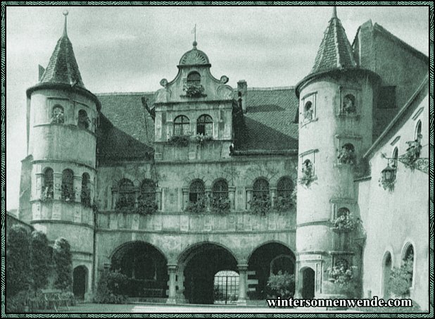 Konstanz. Innerer Rathaushof.