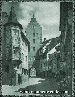 Meersburg am Bodensee.