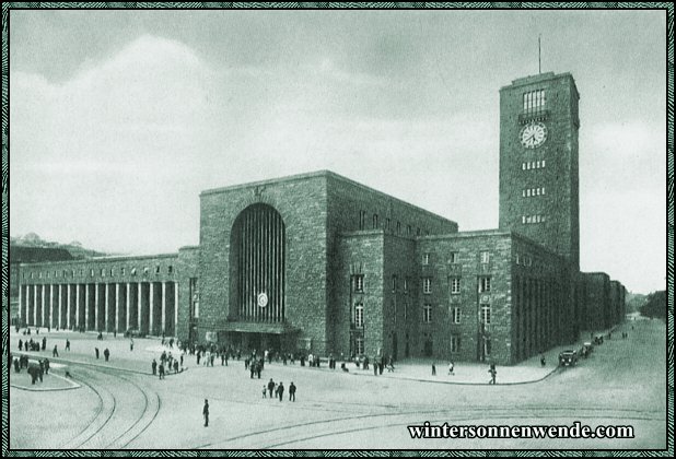 Stuttgart. Der Hauptbahnhof.