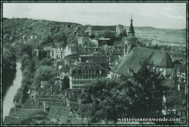 Universitätsstadt Tübingen.