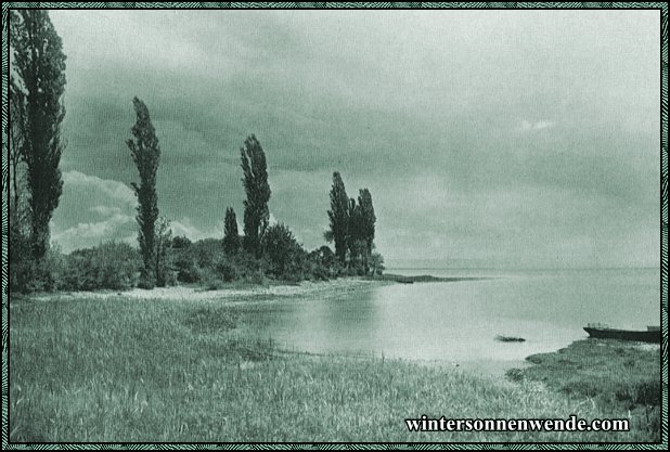 Bodensee. Bucht bei Immenstadt.