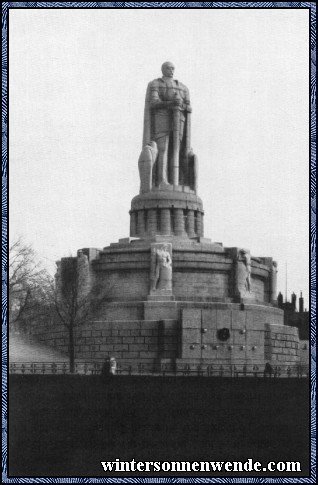 Das Bismarckdenkmal in Hamburg