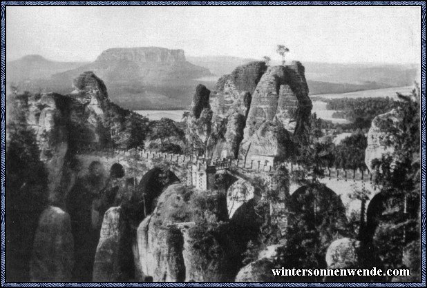 Die Bastei.