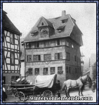 Das Albrecht-Dürer-Haus in Nürnberg.