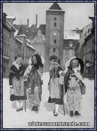 Fastnacht im Schwarzwald.