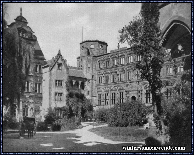 Alt-Heidelberg. Der Ottheinrichs-Bau.