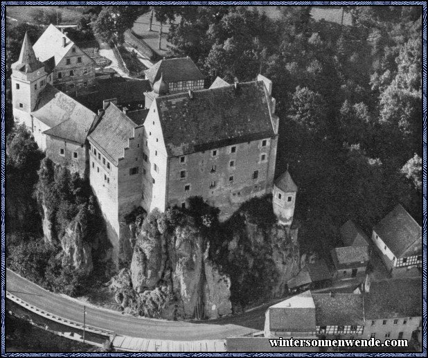 Schloß Wiesentfels in der fränkischen Schweiz.