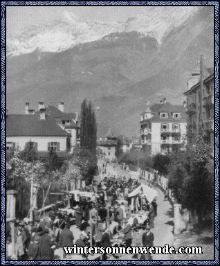 Kirmes in Meran.