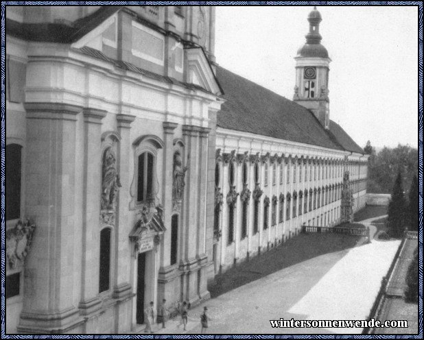 Die Augustinerabtei St. Florian, Oberösterreich.