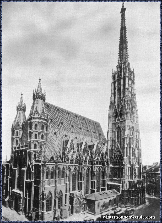 Der Stefansdom zu Wien.