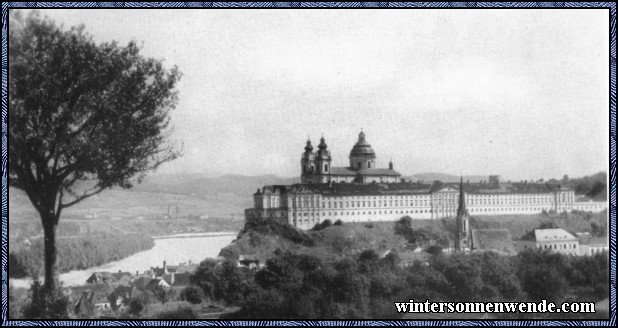 Stift Melk an der Donau.