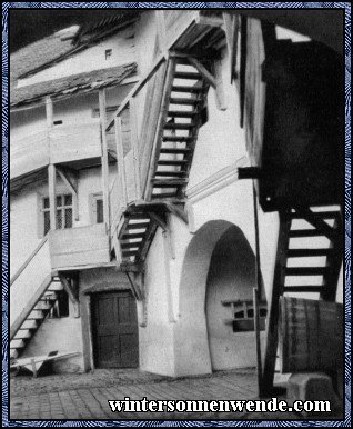 Inneres der größten sächsischen Kirchenburg.