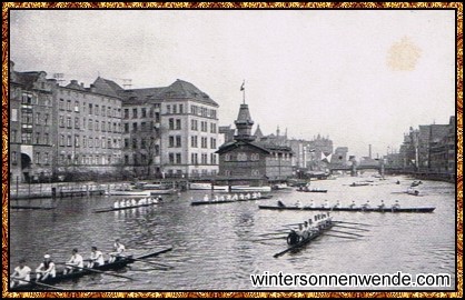 Danzig, Regatta auf der Mottlau