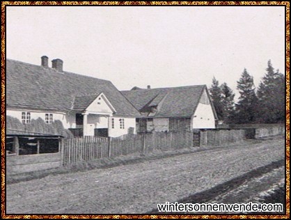 Deutsches Bauernhaus in Ostgalizien.