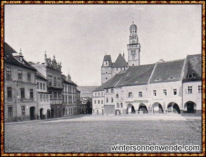 Prachatitz, Marktplatz