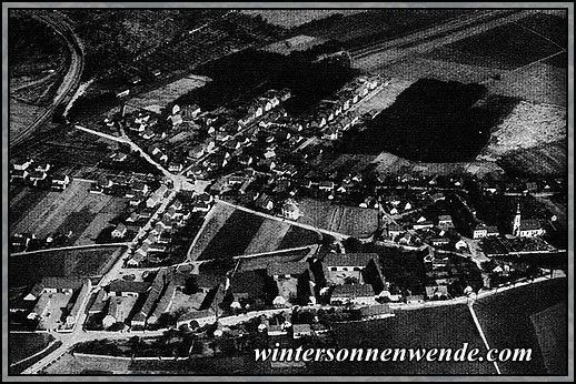 Luftaufnahme, Röderau bei Riesa an der Elbe.