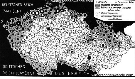 Das Deutschtum in den Sudetenländern