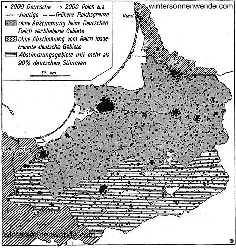 Das Deutschtum in Ostpreußen, 
einschließlich Masuren und Memelland