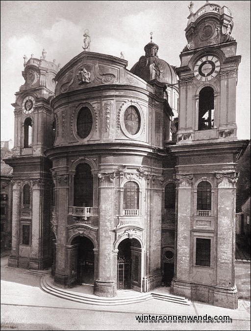 Kollegien-Kirche in Salzburg.