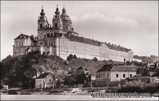 Benediktinerstift Melk an der Donau.