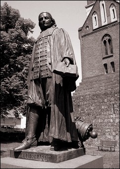 Paul-Gerhardt-Denkmal in Mittenwalde.