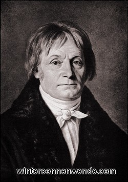 Joseph Görres. Gemälde von Joseph Settegast, 1838.