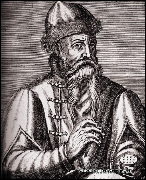 Johannes Gutenberg.