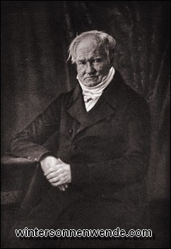 Alexander von Humboldt.