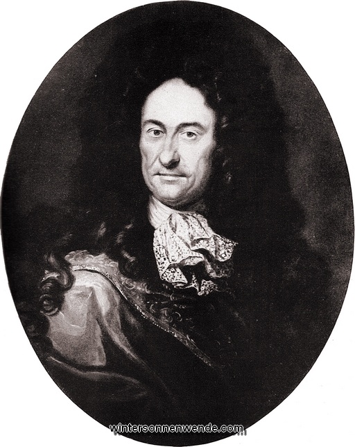 Gottfried Wilhelm Leibniz.