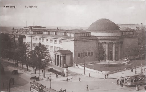 Hamburg, die Kunsthalle.