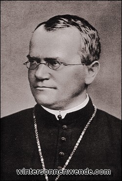 Gregor Mendel.