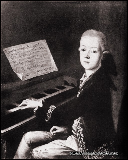 Wolfgang Amadeus Mozart.