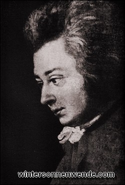 Wolfgang Amadeus Mozart.