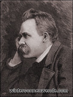 Friedrich Nietzsche.